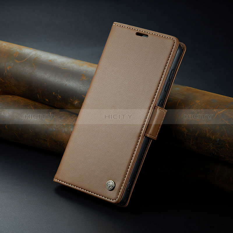 Funda de Cuero Cartera con Soporte Carcasa C04S para Xiaomi Mi 13T 5G Marron