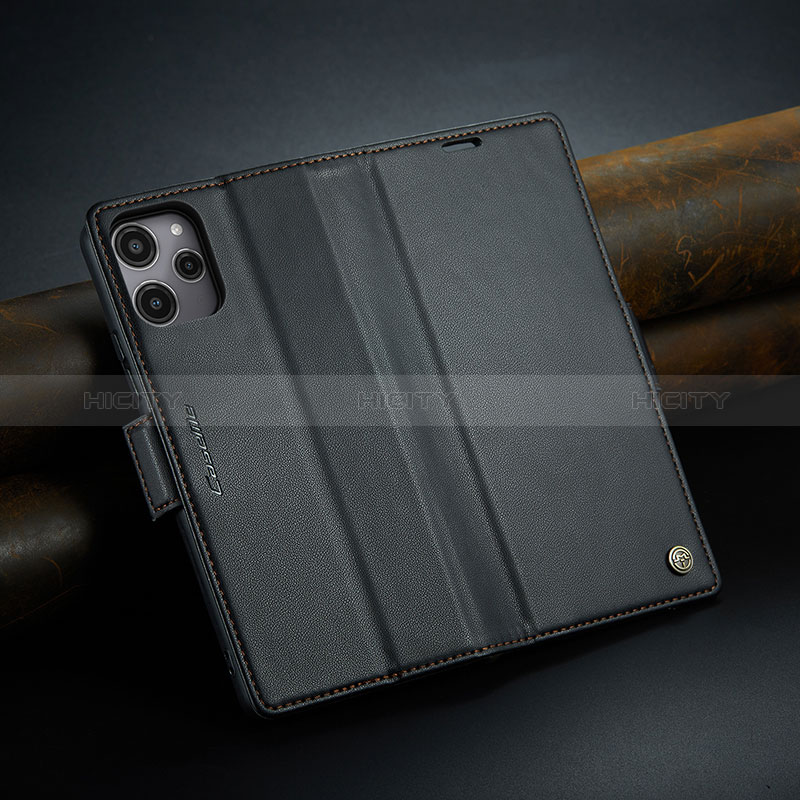 Funda de Cuero Cartera con Soporte Carcasa C04S para Xiaomi Poco M6 Pro 5G