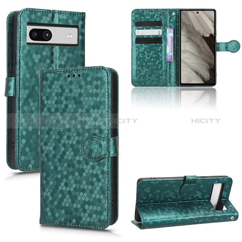 Funda de Cuero Cartera con Soporte Carcasa C04X para Google Pixel 7a 5G