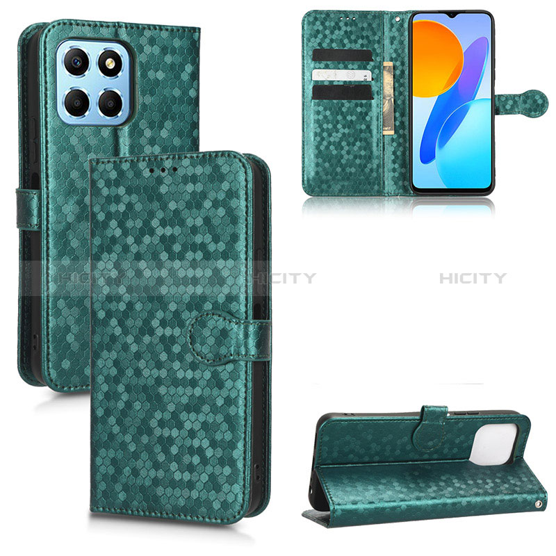 Funda de Cuero Cartera con Soporte Carcasa C04X para Huawei Honor X6 5G