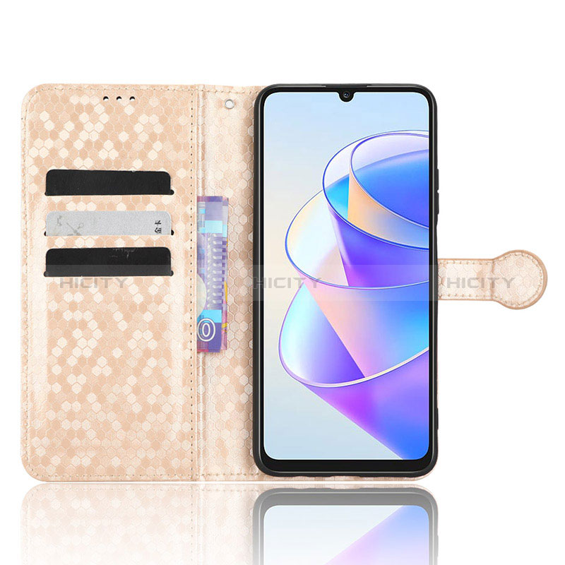 Funda de Cuero Cartera con Soporte Carcasa C04X para Huawei Honor X7a