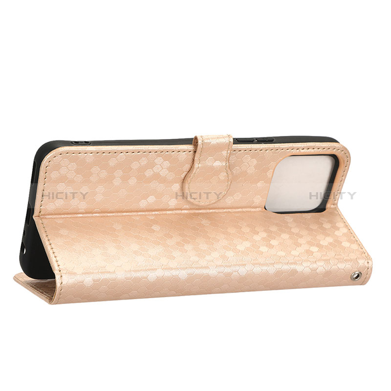 Funda de Cuero Cartera con Soporte Carcasa C04X para Huawei Honor X8 4G