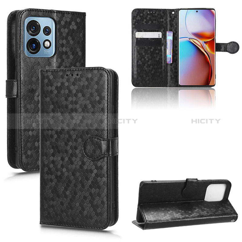 Funda de Cuero Cartera con Soporte Carcasa C04X para Motorola Moto Edge 40 Pro 5G