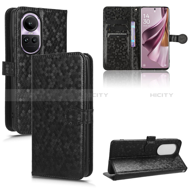 Funda de Cuero Cartera con Soporte Carcasa C04X para Oppo Reno10 5G