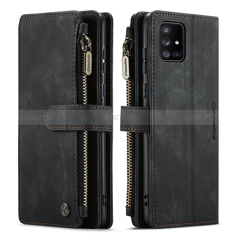 Funda de Cuero Cartera con Soporte Carcasa C05S para Samsung Galaxy A51 4G