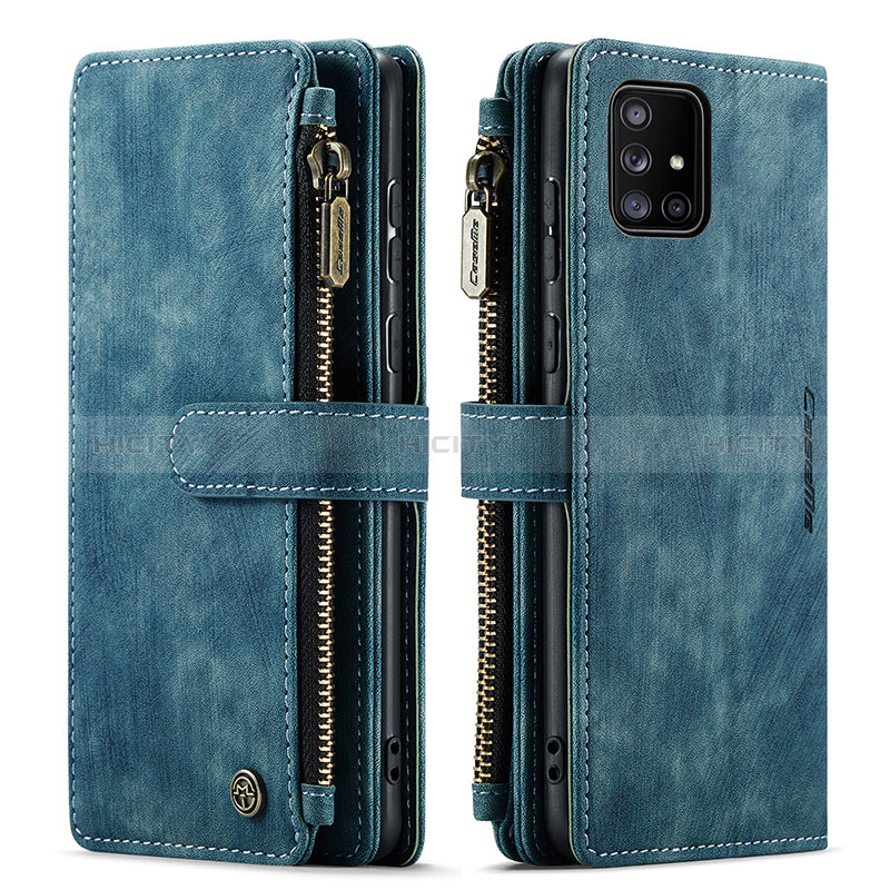 Funda de Cuero Cartera con Soporte Carcasa C05S para Samsung Galaxy A71 4G A715