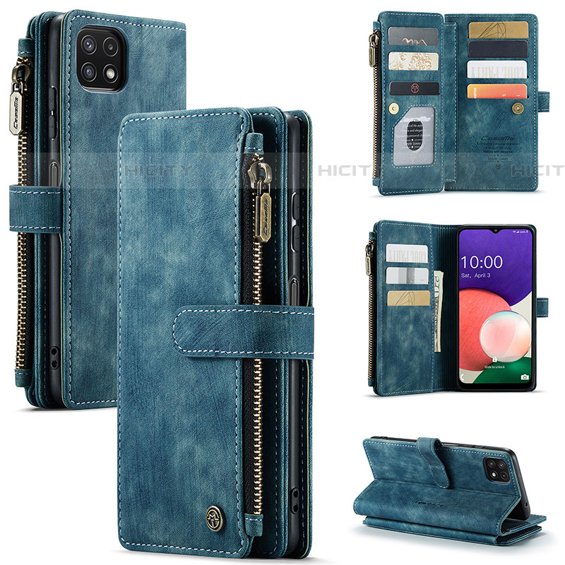 Funda de Cuero Cartera con Soporte Carcasa C05S para Samsung Galaxy F42 5G