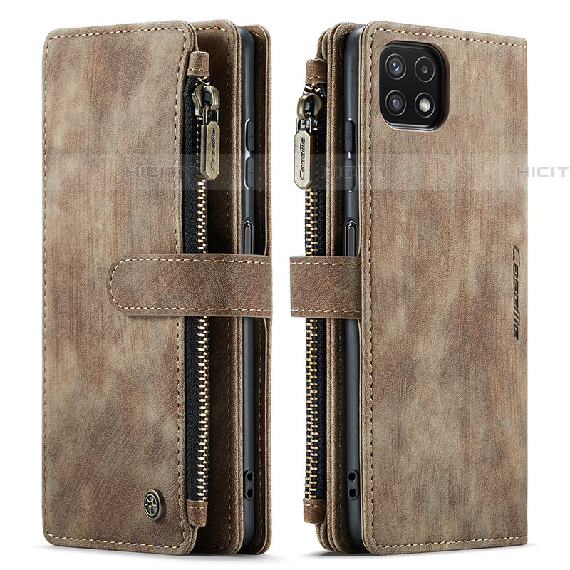 Funda de Cuero Cartera con Soporte Carcasa C05S para Samsung Galaxy F42 5G