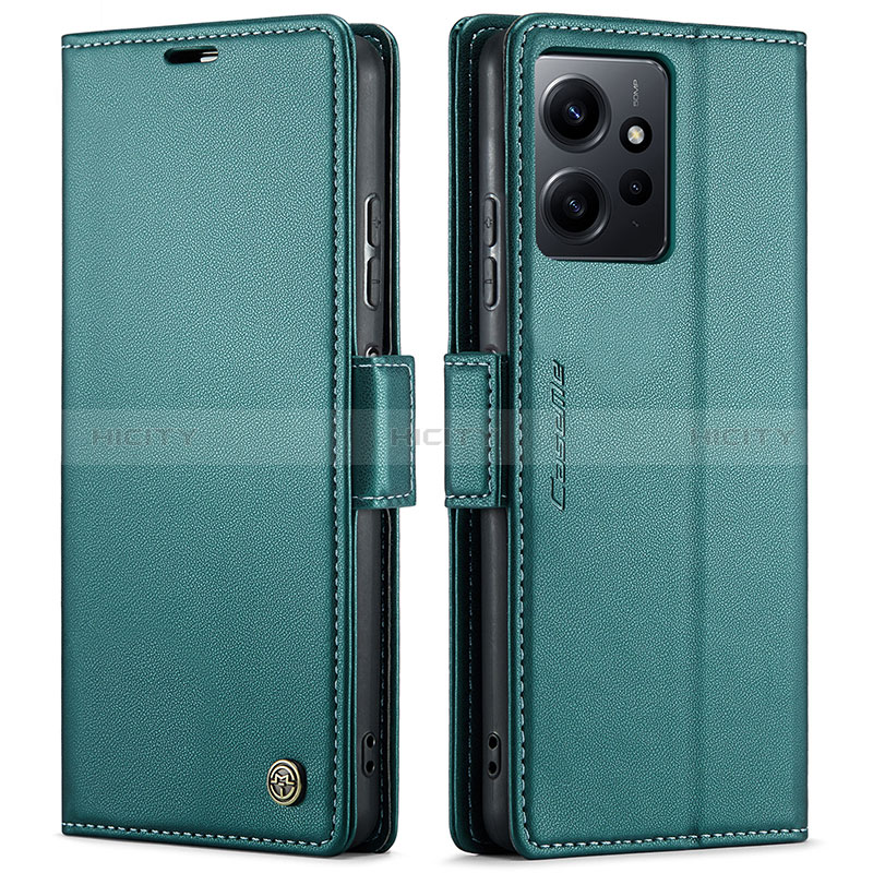 Funda de Cuero Cartera con Soporte Carcasa C05S para Xiaomi Redmi Note 12 4G Verde