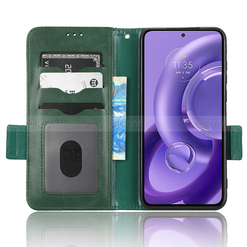 Funda de Cuero Cartera con Soporte Carcasa C05X para Motorola Moto Edge 30 Lite 5G