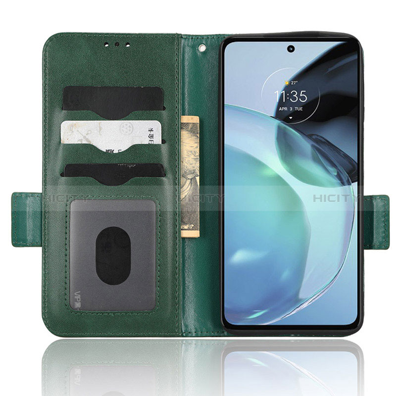 Funda de Cuero Cartera con Soporte Carcasa C05X para Motorola Moto G72