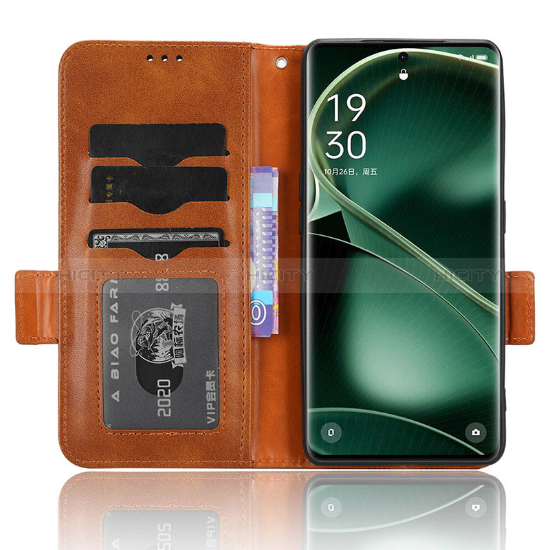 Funda de Cuero Cartera con Soporte Carcasa C05X para Oppo Find X6 5G