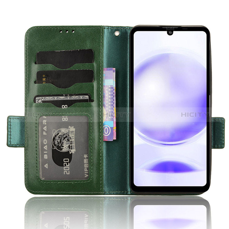 Funda de Cuero Cartera con Soporte Carcasa C05X para Sharp Aquos Sense8