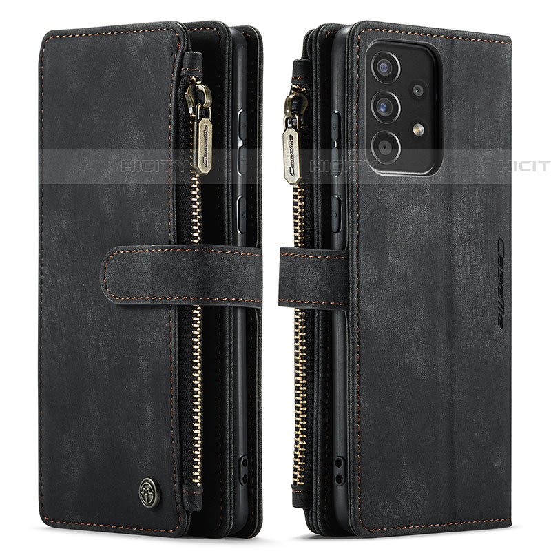 Funda de Cuero Cartera con Soporte Carcasa C06S para Samsung Galaxy A52 4G