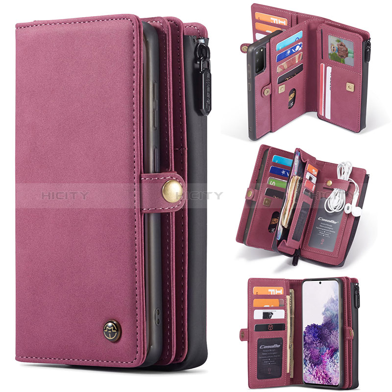 Funda de Cuero Cartera con Soporte Carcasa C06S para Samsung Galaxy S20 5G