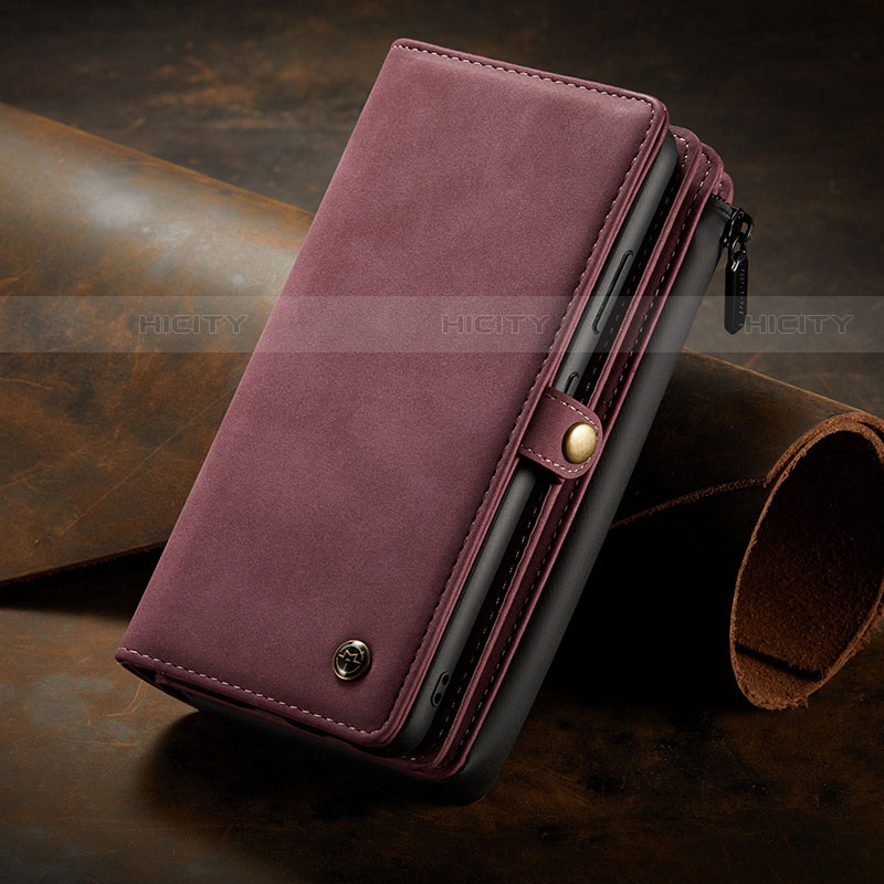 Funda de Cuero Cartera con Soporte Carcasa C09S para Samsung Galaxy S21 FE 5G