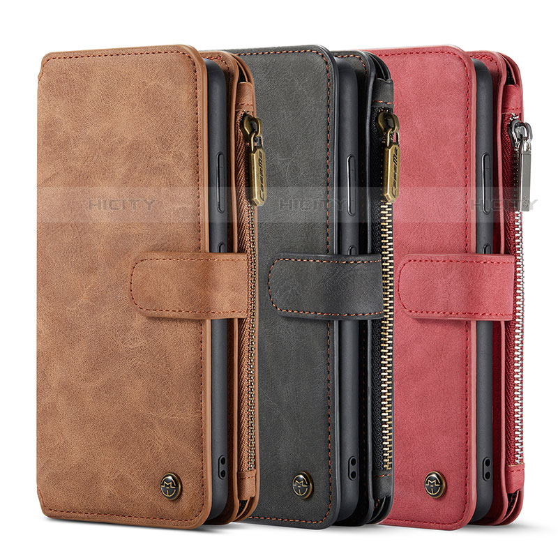 Funda de Cuero Cartera con Soporte Carcasa C12S para Samsung Galaxy S21 5G