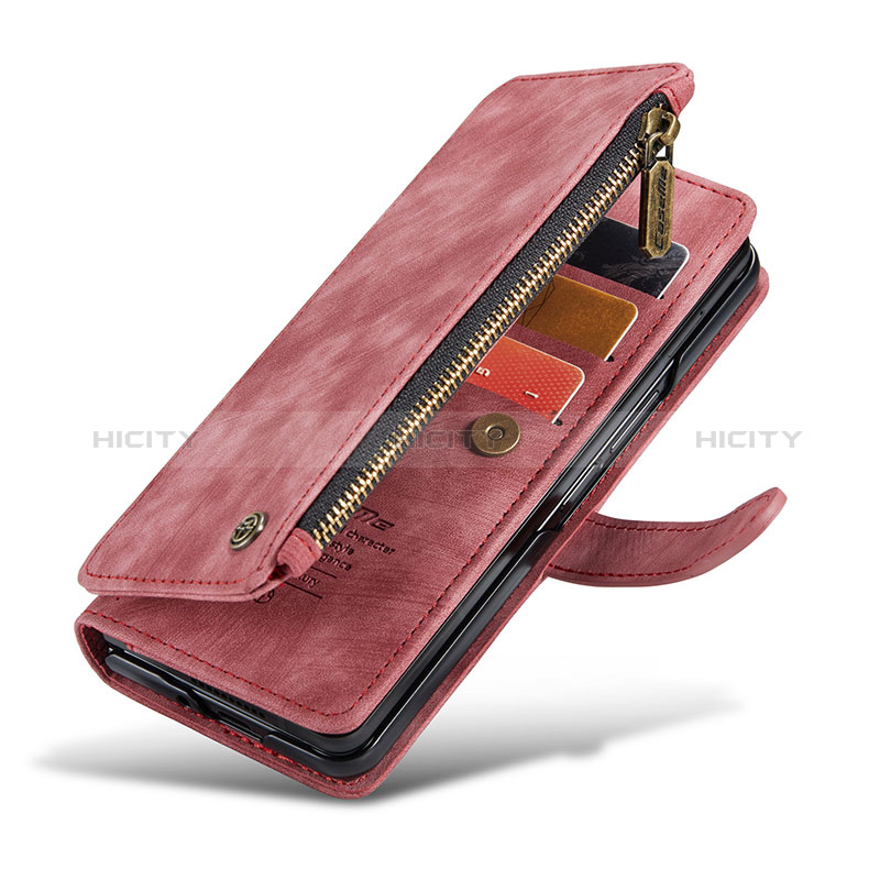 Funda de Cuero Cartera con Soporte Carcasa CS1 para Samsung Galaxy Z Fold3 5G