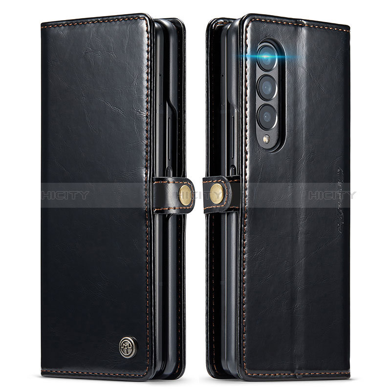 Funda de Cuero Cartera con Soporte Carcasa CS2 para Samsung Galaxy Z Fold3 5G