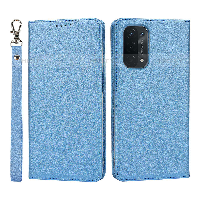 Funda de Cuero Cartera con Soporte Carcasa D01T para OnePlus Nord N200 5G