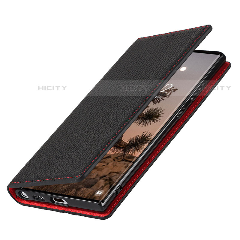 Funda de Cuero Cartera con Soporte Carcasa D01T para Samsung Galaxy S21 Ultra 5G