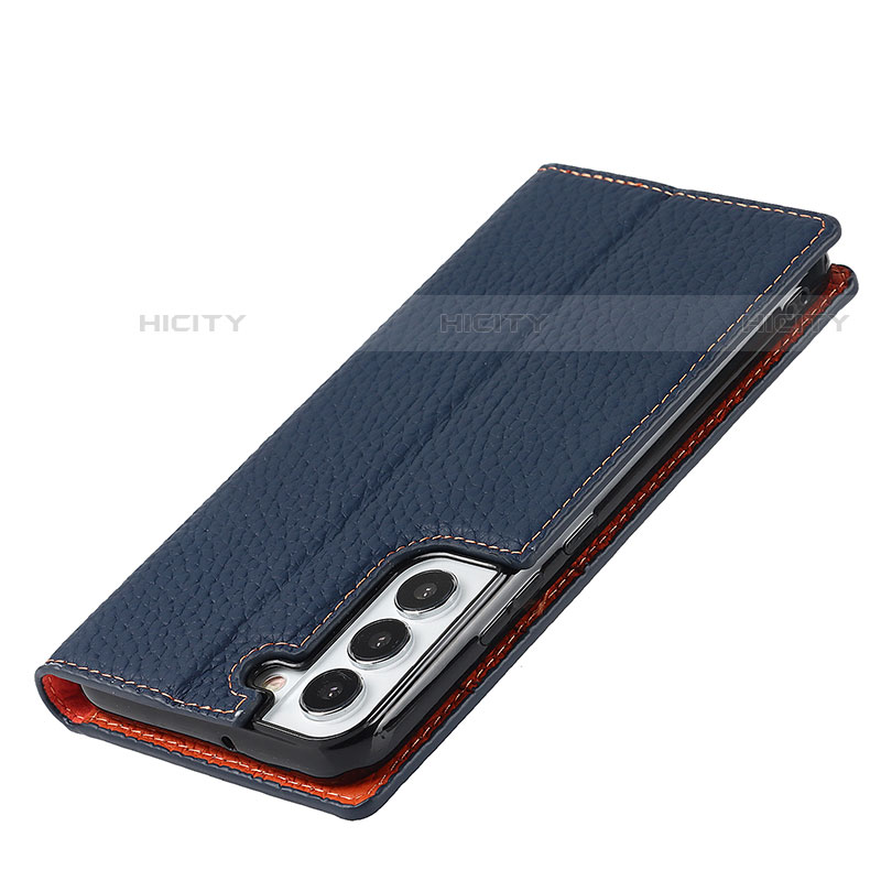 Funda de Cuero Cartera con Soporte Carcasa D01T para Samsung Galaxy S22 Plus 5G