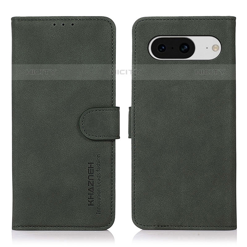 Funda de Cuero Cartera con Soporte Carcasa D01Y para Google Pixel 8 5G Verde