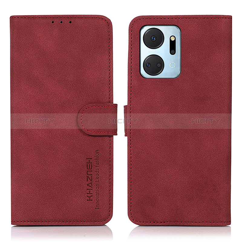 Funda de Cuero Cartera con Soporte Carcasa D01Y para Huawei Honor X7a