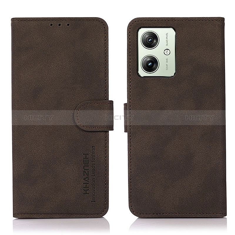 Funda de Cuero Cartera con Soporte Carcasa D01Y para Motorola Moto G54 5G