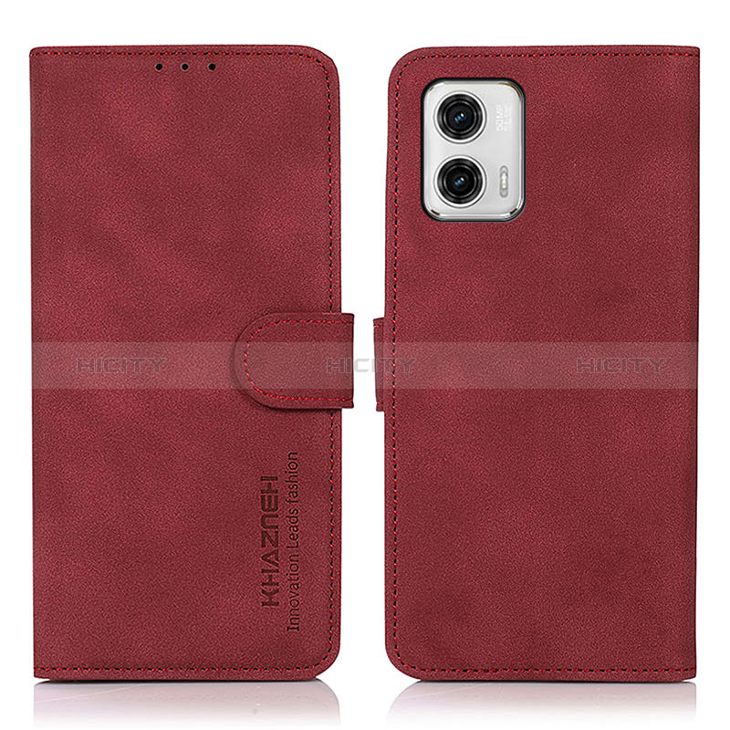 Funda de Cuero Cartera con Soporte Carcasa D01Y para Motorola Moto G73 5G