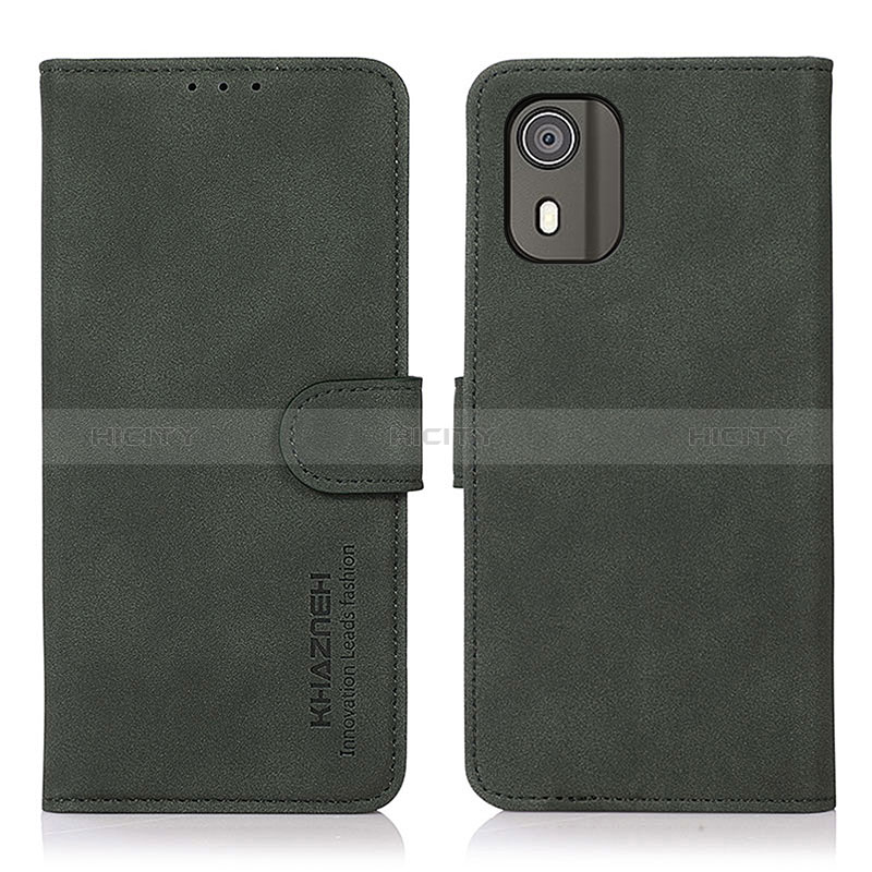 Funda de Cuero Cartera con Soporte Carcasa D01Y para Nokia C02