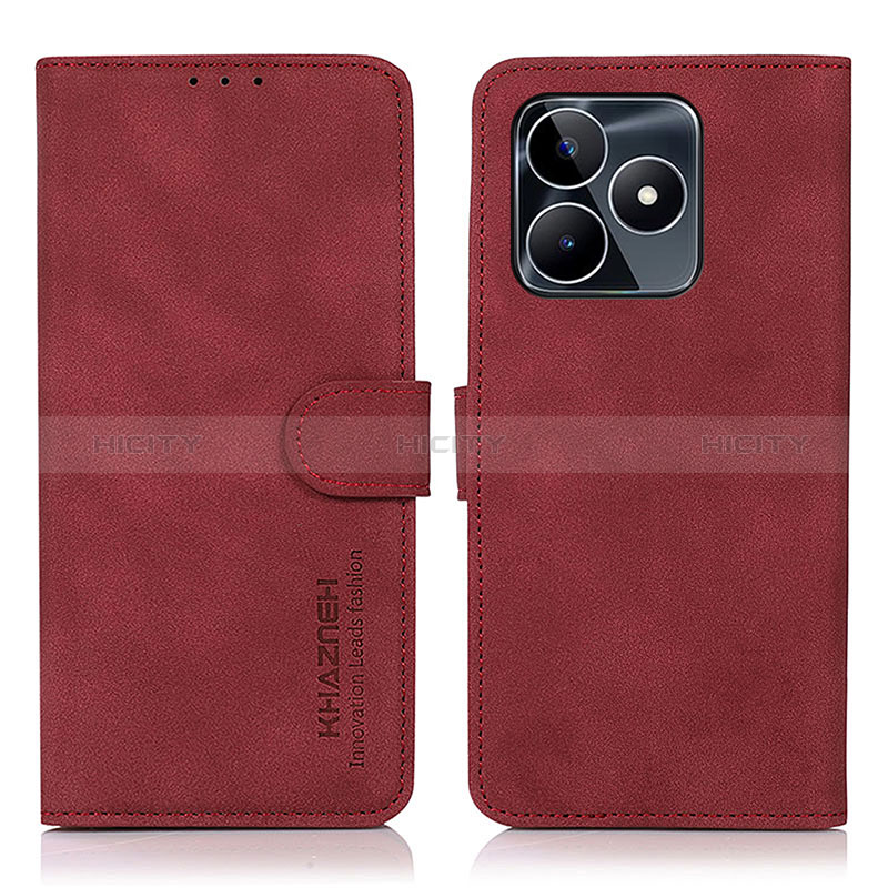 Funda de Cuero Cartera con Soporte Carcasa D01Y para Realme C53 India