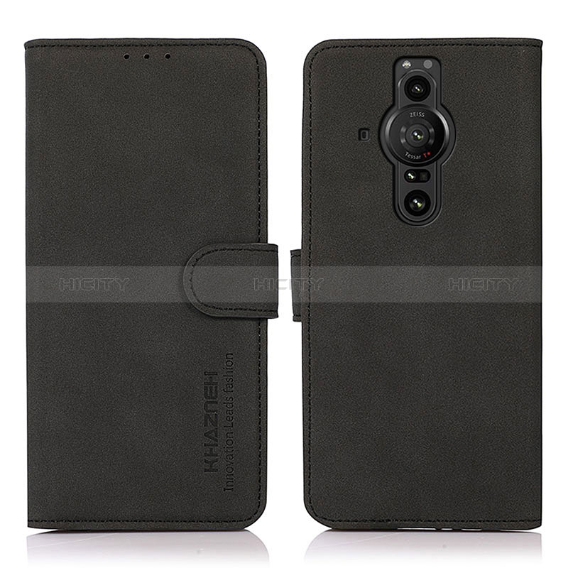 Funda de Cuero Cartera con Soporte Carcasa D01Y para Sony Xperia PRO-I