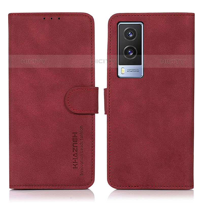 Funda de Cuero Cartera con Soporte Carcasa D01Y para Vivo V21e 5G