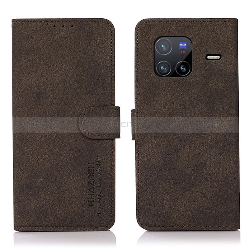 Funda de Cuero Cartera con Soporte Carcasa D01Y para Vivo X80 5G