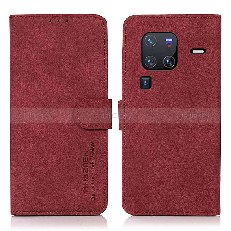 Funda de Cuero Cartera con Soporte Carcasa D01Y para Vivo X80 Pro 5G