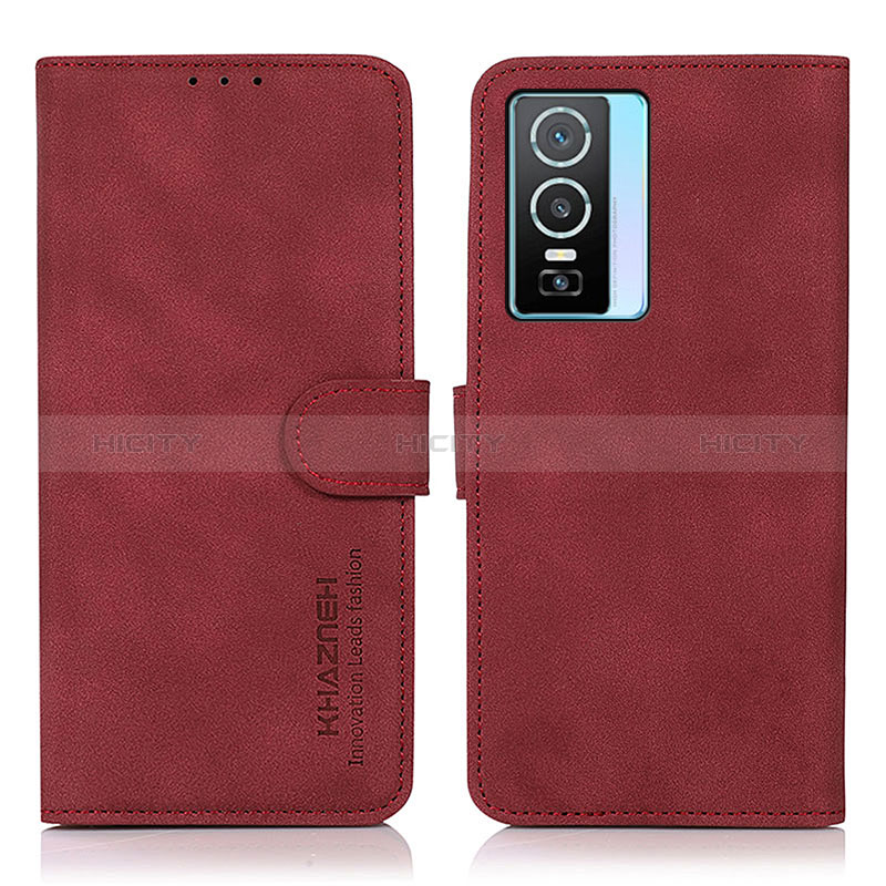 Funda de Cuero Cartera con Soporte Carcasa D01Y para Vivo Y76s 5G