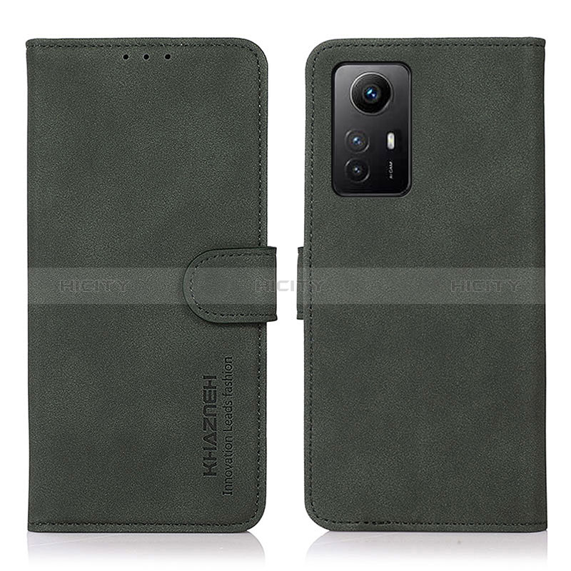 Funda de Cuero Cartera con Soporte Carcasa D01Y para Xiaomi Redmi Note 12S Verde