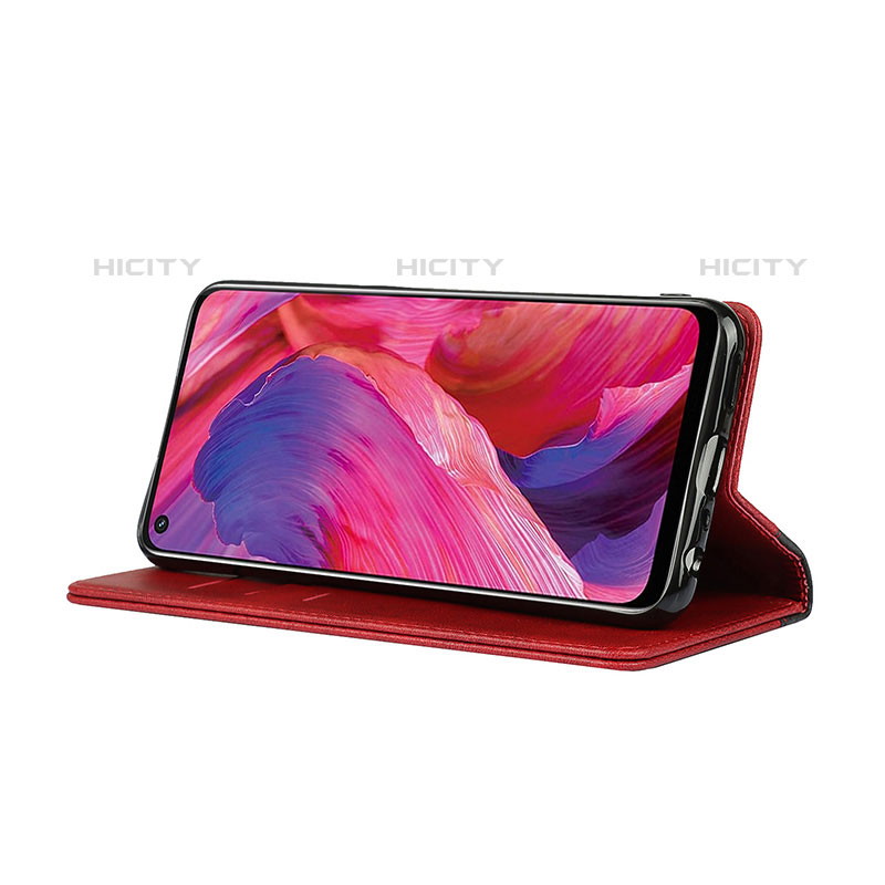 Funda de Cuero Cartera con Soporte Carcasa D02T para Oppo A93 5G