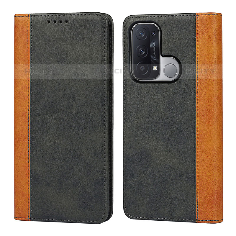 Funda de Cuero Cartera con Soporte Carcasa D02T para Oppo Reno5 A