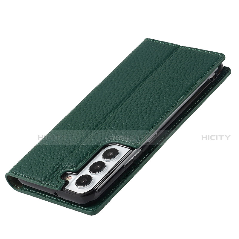 Funda de Cuero Cartera con Soporte Carcasa D02T para Samsung Galaxy S21 5G