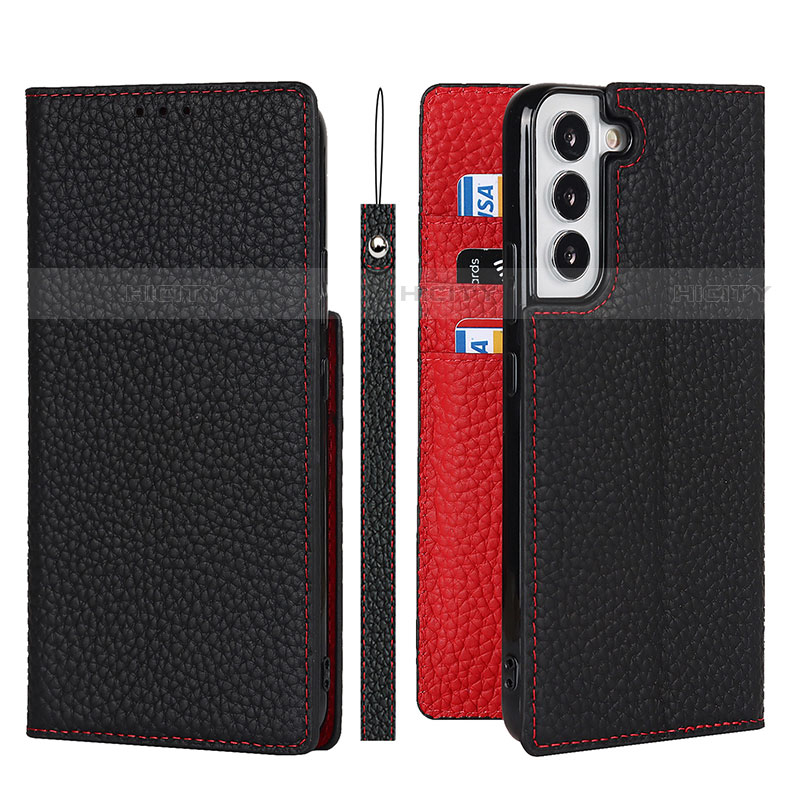 Funda de Cuero Cartera con Soporte Carcasa D02T para Samsung Galaxy S21 FE 5G