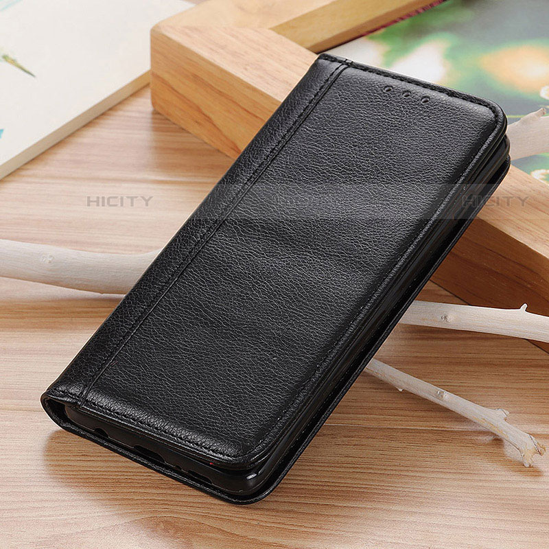 Funda de Cuero Cartera con Soporte Carcasa D02Y para Motorola Moto G20 Negro