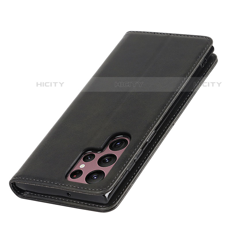 Funda de Cuero Cartera con Soporte Carcasa D03T para Samsung Galaxy S22 Ultra 5G