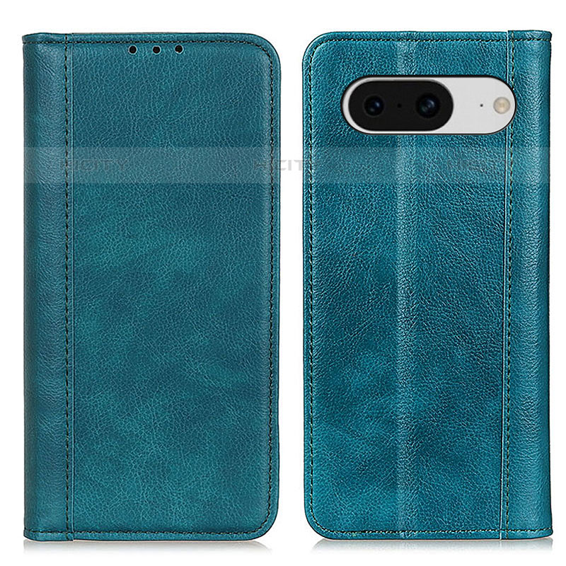 Funda de Cuero Cartera con Soporte Carcasa D03Y para Google Pixel 8 5G Verde