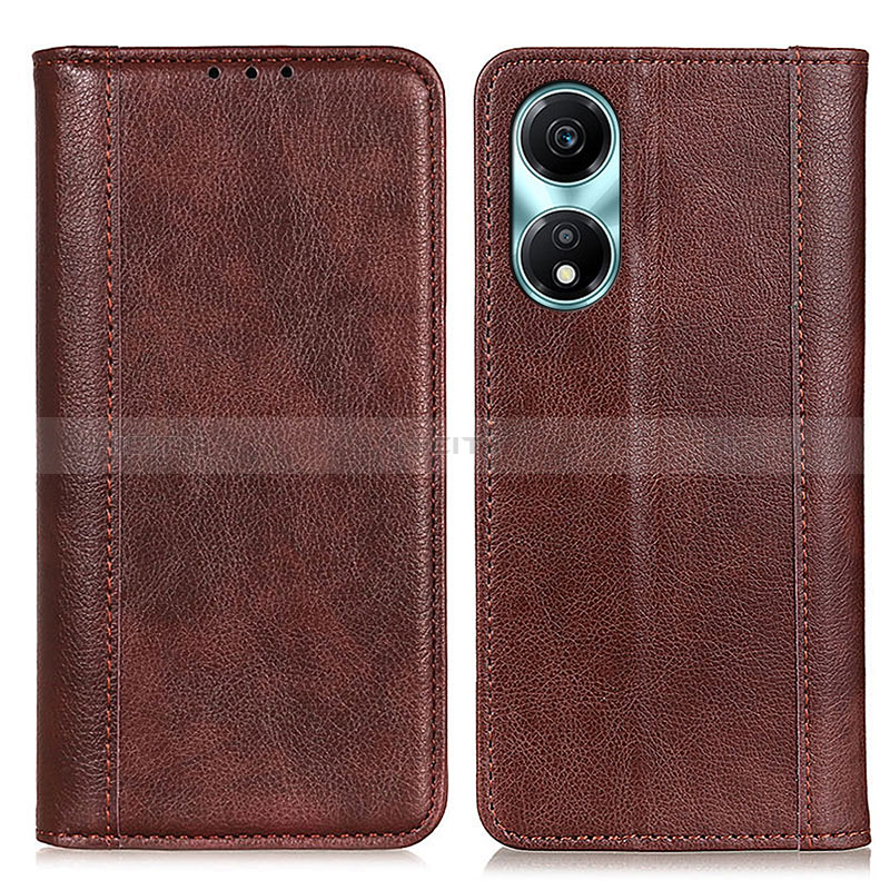 Funda de Cuero Cartera con Soporte Carcasa D03Y para Huawei Honor X5 Plus