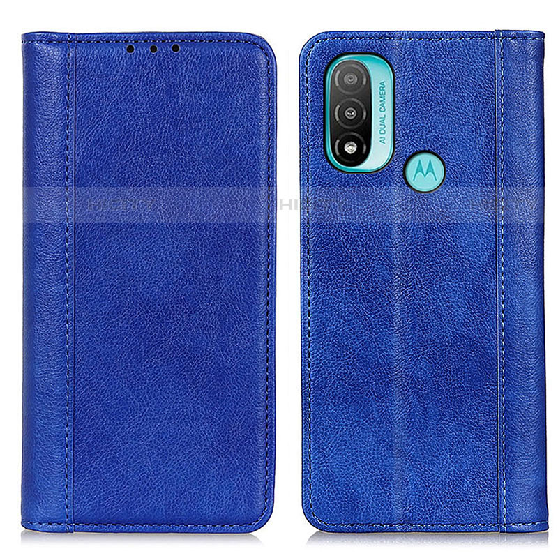 Funda de Cuero Cartera con Soporte Carcasa D03Y para Motorola Moto E20