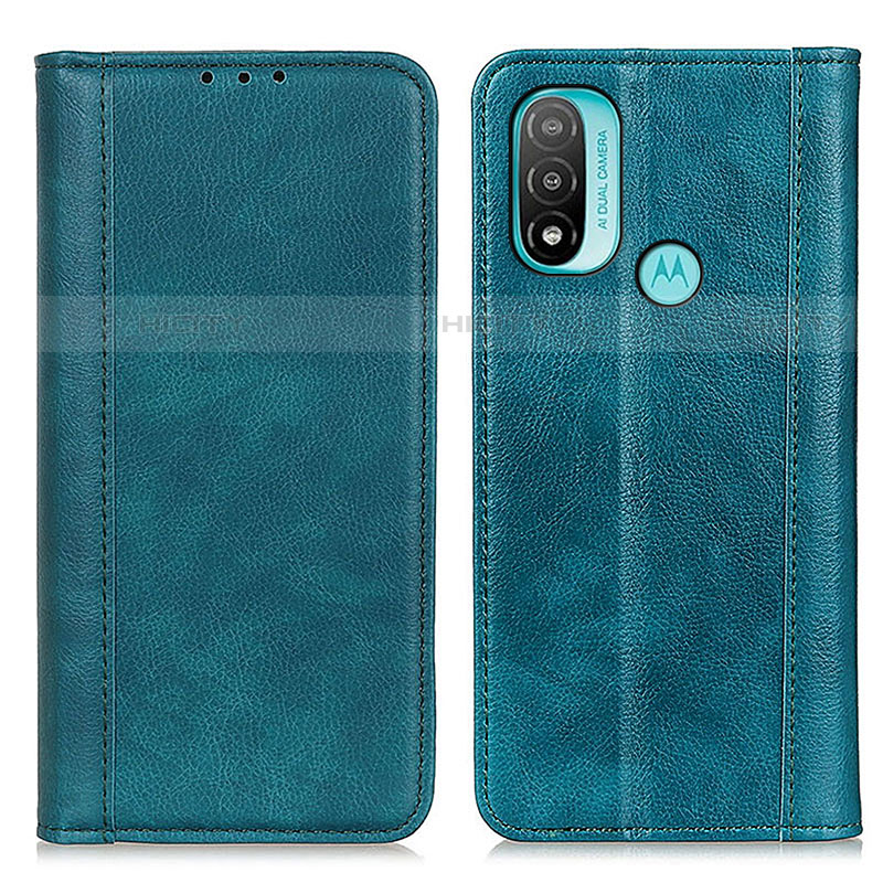 Funda de Cuero Cartera con Soporte Carcasa D03Y para Motorola Moto E30