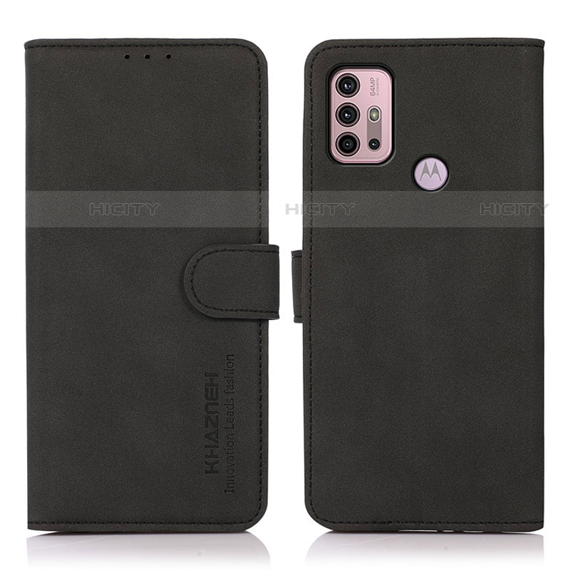 Funda de Cuero Cartera con Soporte Carcasa D03Y para Motorola Moto G10