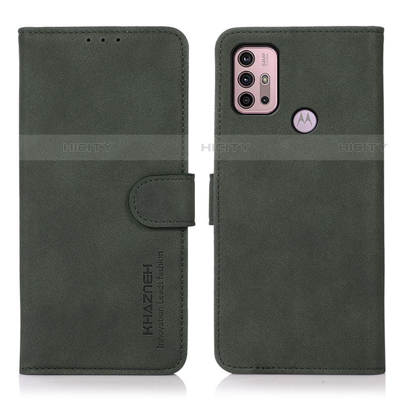 Funda de Cuero Cartera con Soporte Carcasa D03Y para Motorola Moto G20